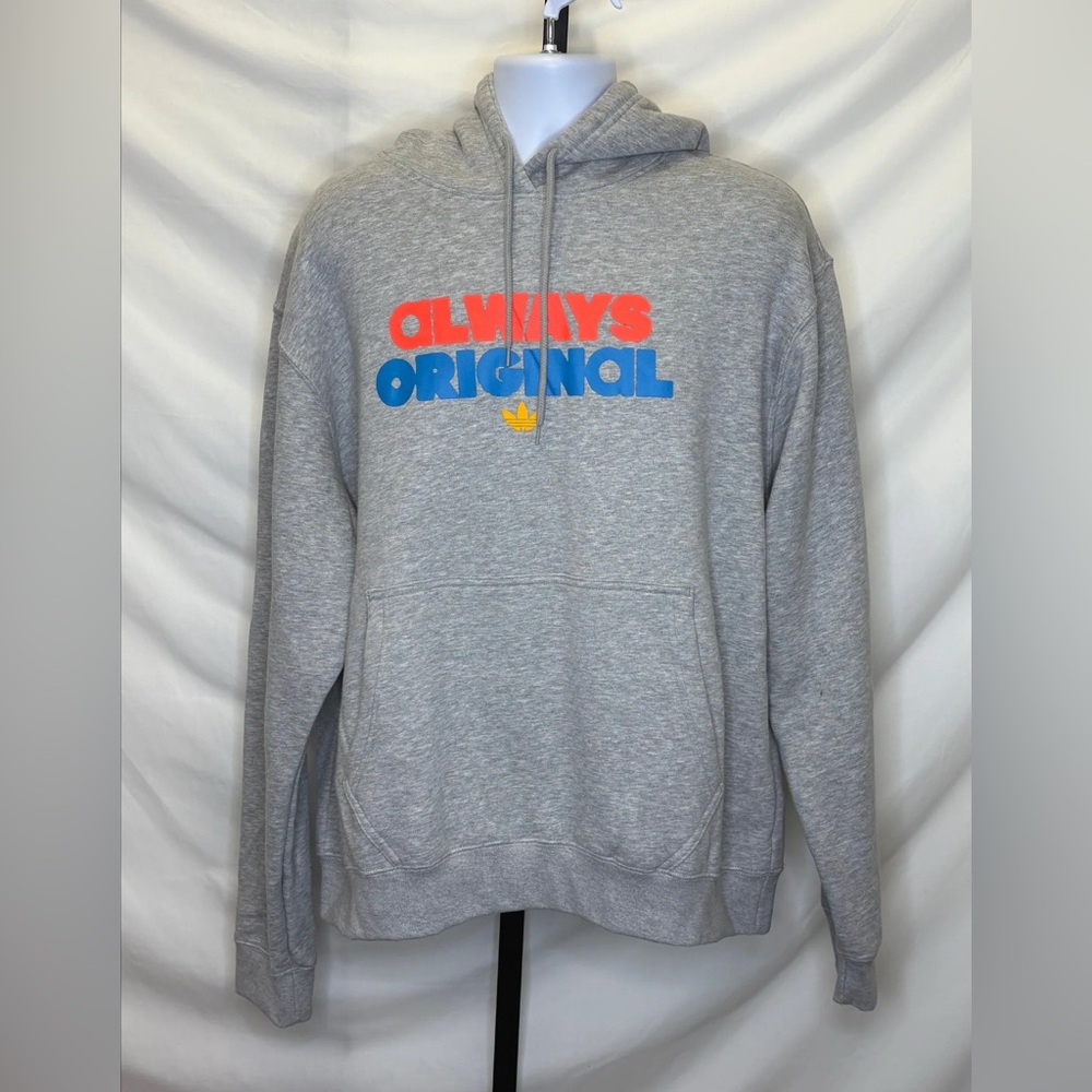 XL - Men’s Adidas Always Original Hoodie Grey HD5264 NWT